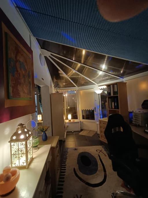 Big Fireplace Aga Hot Tub Wet Room Barn Garage ラネリー エクステリア 写真